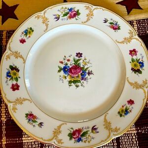 Vintage European China dinner plates